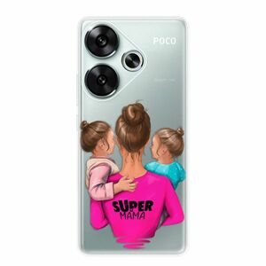 Odolné silikonové pouzdro iSaprio - Super Mama - Two Girls - Poco F6 obraz