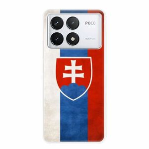 Odolné silikonové pouzdro iSaprio - Slovakia Flag - Poco F6 Pro obraz