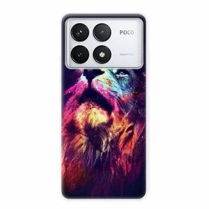 Odolné silikonové pouzdro iSaprio - Lion in Colors - Poco F6 Pro obraz