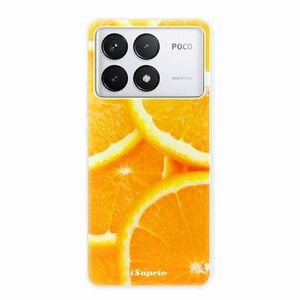 Odolné silikonové pouzdro iSaprio - Orange 10 - Poco F6 Pro obraz