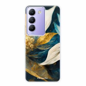 Odolné silikonové pouzdro iSaprio - Gold Petals - Vivo V40 SE 4G/5G obraz