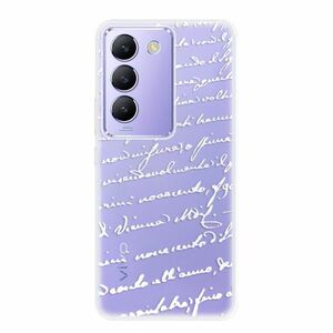 Odolné silikonové pouzdro iSaprio - Handwriting 01 - white - Vivo V40 SE 4G/5G obraz