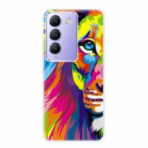 Odolné silikonové pouzdro iSaprio - Rainbow Lion - Vivo V40 SE 4G/5G obraz