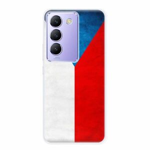 Odolné silikonové pouzdro iSaprio - Czech Flag - Vivo V40 SE 4G/5G obraz