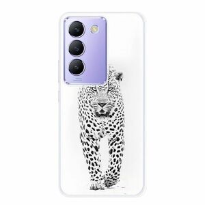 Odolné silikonové pouzdro iSaprio - White Jaguar - Vivo V40 SE 4G/5G obraz