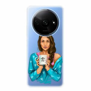 Odolné silikonové pouzdro iSaprio - Coffe Now - Brunette - Xiaomi Redmi A3 obraz