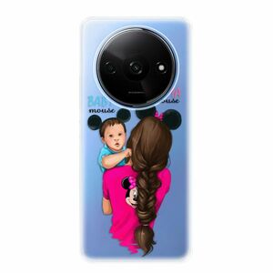 Odolné silikonové pouzdro iSaprio - Mama Mouse Brunette and Boy - Xiaomi Redmi A3 obraz