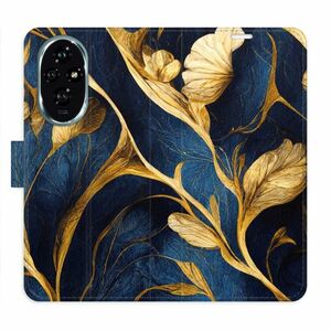 Flipové pouzdro iSaprio - GoldBlue - Honor 200 obraz