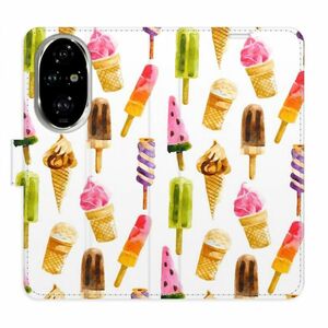 Flipové pouzdro iSaprio - Ice Cream Pattern - Honor 200 Pro obraz