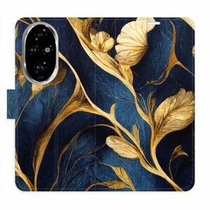 Flipové pouzdro iSaprio - GoldBlue - Honor 200 Pro obraz