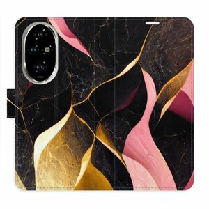 Flipové pouzdro iSaprio - Gold Pink Marble 02 - Honor 200 Pro obraz