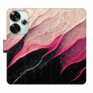 Flipové pouzdro iSaprio - BlackPink Marble - Poco F6 obraz