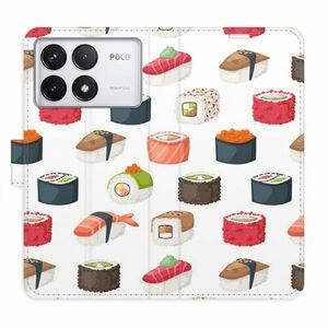 Flipové pouzdro iSaprio - Sushi Pattern 02 - Poco F6 Pro obraz