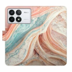 Flipové pouzdro iSaprio - Colour Marble - Poco F6 Pro obraz