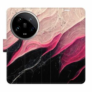 Flipové pouzdro iSaprio - BlackPink Marble - Xiaomi 14 Ultra obraz