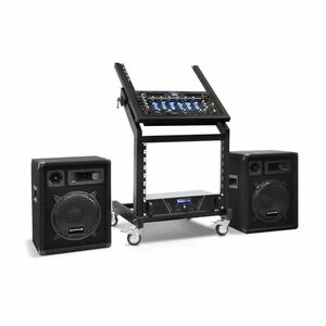 Electronic-Star Pluto Gravity, DJ PA set, řada rack star, bluetooth, 200 osob obraz