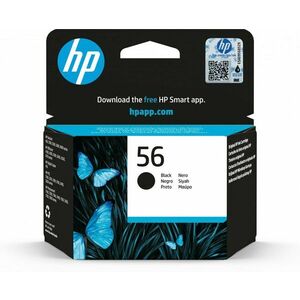 HP 56 Černá originální inkoustová kazeta C6656AE#UUQ obraz