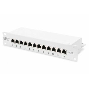 Digitus DN-91612S-G patch panel 1U DN-91612S-G obraz