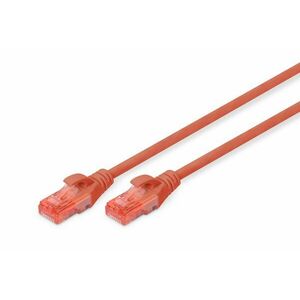 Digitus DK-1612-050/R síťový kabel Červená 5 m Cat6 DK-1612-050/R obraz