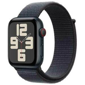 Apple Watch SE GPS + Cellular 40mm Midnight Aluminium Case with Ink Sport Loop obraz