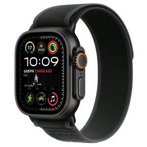 Apple Watch Ultra 2 GPS + Cellular 49mm Black Titanium Case with Black Trail Loop - S/M obraz