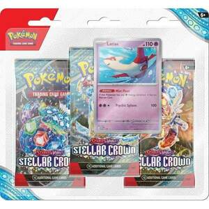 Kartová hra Pokémon TCG: Scarlet & Violet Stellar Crown 3 Blister Latias (Pokémon) obraz