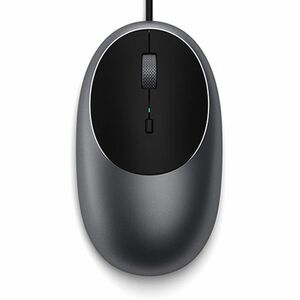 Satechi myš C1 USB-C Wired Mouse, šedá obraz