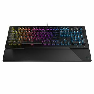 Roccat Vulcan 121 AIMO Gaming Keyboard, Red Titan Switch Speed RGB US Layout, Black obraz