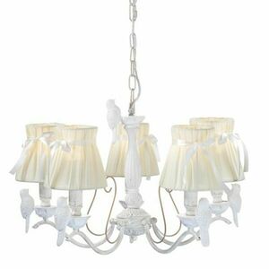 ACA Lighting Textile závěsné svítidlo EG166085PW obraz