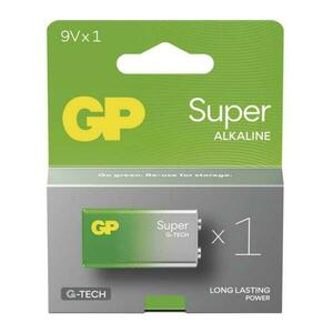 EMOS Alkalická baterie GP Super 9V (6LR61), 1 ks B01511 obraz