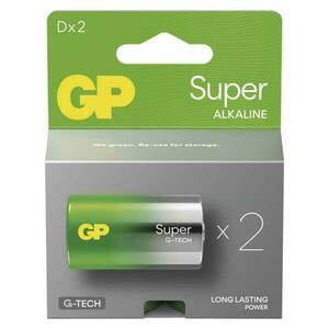 EMOS Alkalická baterie GP Super D (LR20), 2 ks B01412 obraz