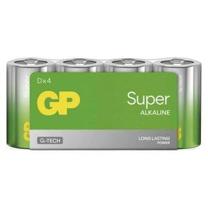 EMOS Alkalická baterie GP Super D (LR20), 4 ks B01404 obraz