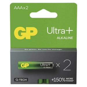 EMOS Alkalická baterie GP Ultra Plus AAA (LR03), 2 ks B03112 obraz