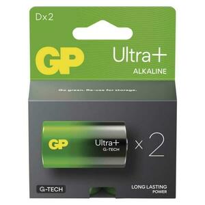 EMOS Alkalická baterie GP Ultra Plus D (LR20), 2 ks B03412 obraz