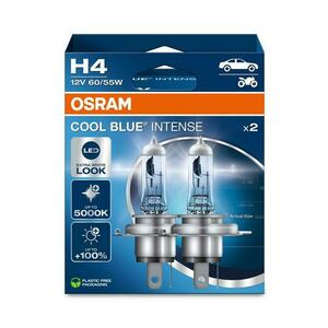 OSRAM H4 12V 60/55W P43t Cool Blue INTENSE NextGen. 5000K +100% Duo 2ks 64193CBN-2HB obraz