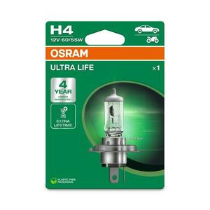 OSRAM H4 12V 60/55W P43t ULTRA LIFE 4 roky záruka 1ks blistr 64193ULT-1BL obraz