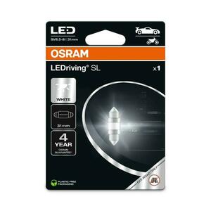 OSRAM LED C5W 31 mm LEDriving SL White 6000K 12V blistr 1ks 6438DWP-1BL obraz