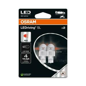 OSRAM LED W16W LEDriving SL Red Red 12V blistr 2ks 921DRP-2BL obraz