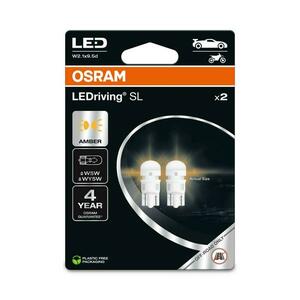 OSRAM LED W5W LEDriving SL Amber 12V blistr 2ks 2827DYP-2BL obraz