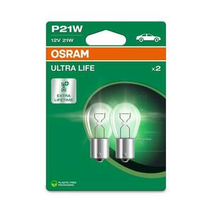 OSRAM P21W 12V 21W BA15s ULTRA LIFE 2ks blistr 7506ULT-2BL obraz