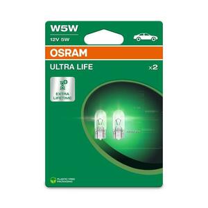 OSRAM W5W 12V W2.1x9.5d 5W ULTRA LIFE 2ks blistr 2825ULT-2BL obraz