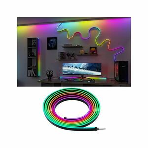 PAULMANN EntertainLED LED hadice Black Neon 5m 12W 96 LEDs/m RGB+ 24VA obraz