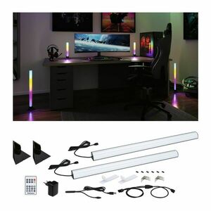 PAULMANN EntertainLED set Lightbar Dynamic RGB + stojan (2ks sada) 60 cm obraz