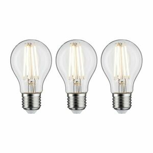 PAULMANN Filament set LED žárovka E27 230V 3x9W 2700K stmívatelné čirá obraz