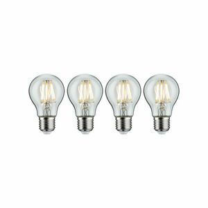 PAULMANN Filament set LED žárovka E27 230V 4x7W 2700K čirá obraz