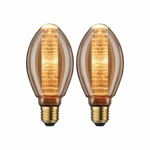 PAULMANN Inner Glow Edition sada LED žárovka E27 230V 2x4W 1800K zlatá kroužky obraz