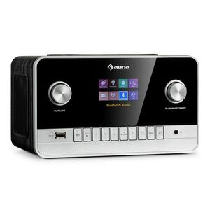 Auna Connect 150 MKII, internetové rádio 2.1, DAB/DAB+/FM, Spotify, BT, 2, 8" TFT displej obraz