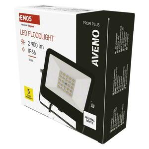 EMOS LED reflektor AVENO 20W, černý, neutrální bílá ZS2413 obraz