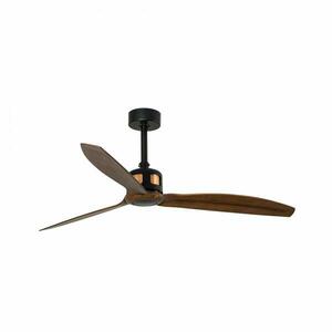 FARO COPPER FAN M, černá/dřevo, stropní ventilátor obraz