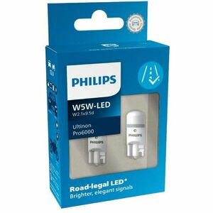 Philips LED W5W 12V 0, 9W Ultinon Pro6000 6000K 2ks 11961HU60X2 obraz